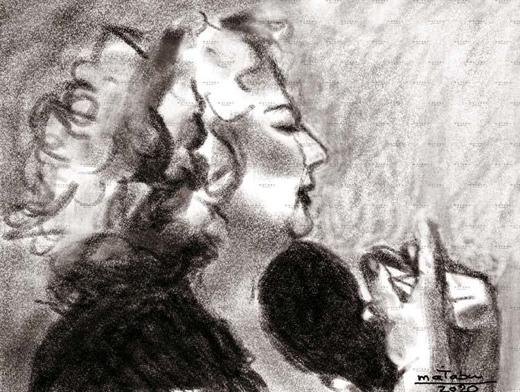 BlaVel Men hor Marlene Dumas
